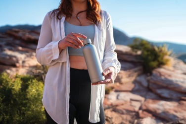 Logo trade promotional gifts picture of: RCS Recycled stainless steel Impact vacuum bottle