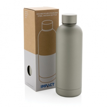 Logotrade promotional product picture of: RCS Recycled stainless steel Impact vacuum bottle