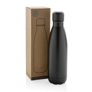 Logotrade corporate gift image of: Eureka RCS certified re-steel single wall water bottle
