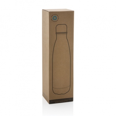 Logotrade corporate gift image of: Eureka RCS certified re-steel single wall water bottle