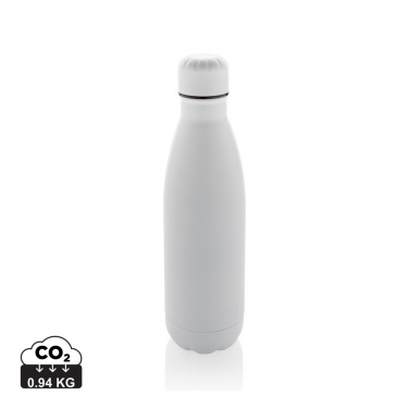 Logotrade corporate gift picture of: Eureka RCS certified re-steel single wall water bottle