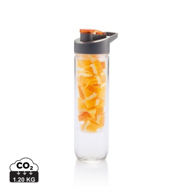 Logo trade promotional giveaway photo of: Water bottle with infuser