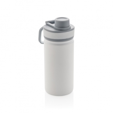 Logotrade corporate gift image of: Vacuum stainless steel bottle with sports lid 550ml