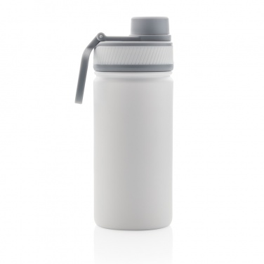 Logotrade advertising product image of: Vacuum stainless steel bottle with sports lid 550ml