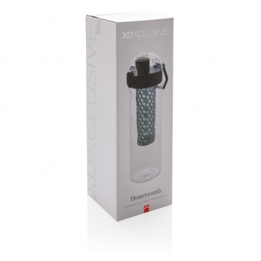 Logotrade promotional merchandise picture of: Honeycomb lockable leak proof infuser bottle