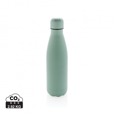 Logotrade promotional gift picture of: Solid colour vacuum stainless steel bottle 500 ml