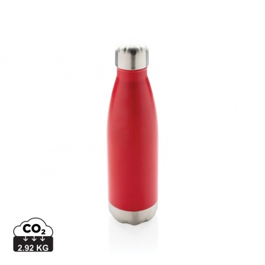 Logo trade corporate gifts image of: Vacuum insulated stainless steel bottle