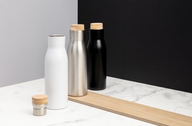 Logo trade corporate gift photo of: Clima leakproof vacuum bottle with steel lid