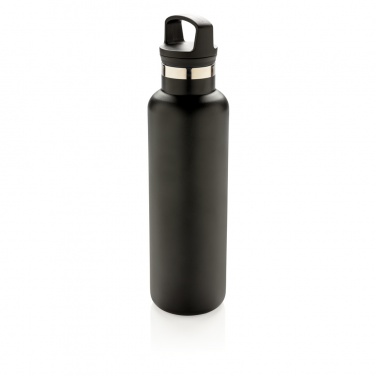 Logo trade promotional merchandise picture of: Vacuum insulated leak proof standard mouth bottle