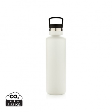 Logo trade promotional giveaways picture of: Vacuum insulated leak proof standard mouth bottle