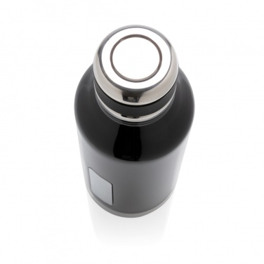 Logo trade promotional gift photo of: Leak proof vacuum bottle with logo plate
