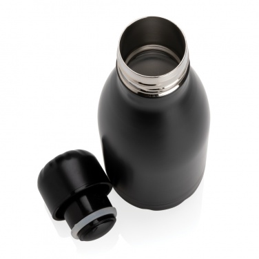 Logo trade advertising products image of: Solid colour vacuum stainless steel bottle 260ml