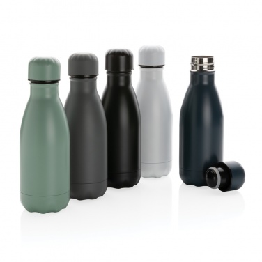 Logotrade corporate gifts photo of: Solid colour vacuum stainless steel bottle 260ml