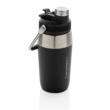 Logotrade advertising product picture of: Vacuum stainless steel dual function lid bottle 500ml