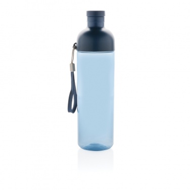 Logo trade promotional products image of: Impact RCS recycled PET leakproof water bottle 600ml