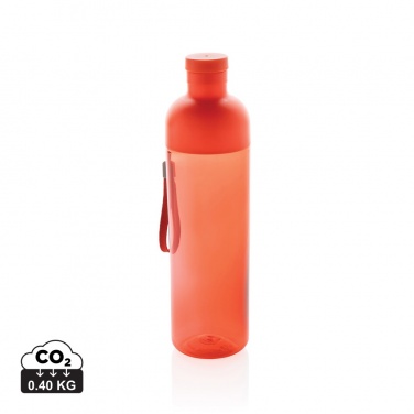 Logo trade promotional merchandise picture of: Impact RCS recycled PET leakproof water bottle 600ml