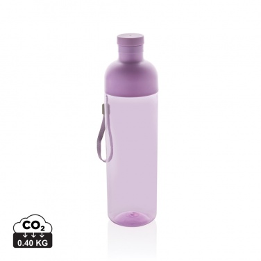 Logo trade promotional gifts image of: Impact RCS recycled PET leakproof water bottle 600ml
