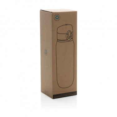 Logo trade corporate gift photo of: Yide RCS Recycled PET leakproof lockable waterbottle 800ml