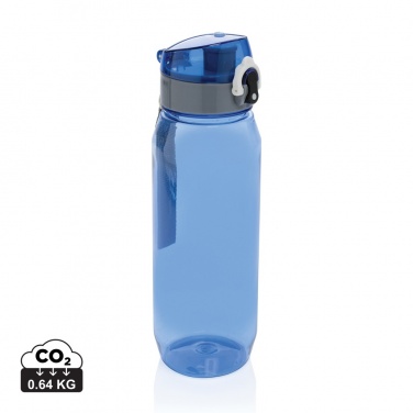 Logo trade promotional merchandise picture of: Yide RCS Recycled PET leakproof lockable waterbottle 800ml