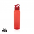 Oasis RCS recycled pet water bottle 650 ml, red