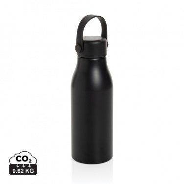 Logotrade promotional products photo of: Pluto RCS Certified recycled aluminium bottle 680ml