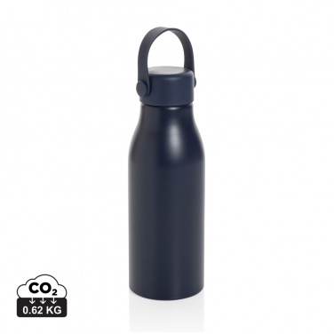 Logo trade promotional merchandise photo of: Pluto RCS Certified recycled aluminium bottle 680ml