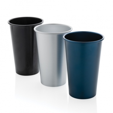 Logotrade promotional products photo of: Alo RCS recycled aluminium lightweight cup 450ml