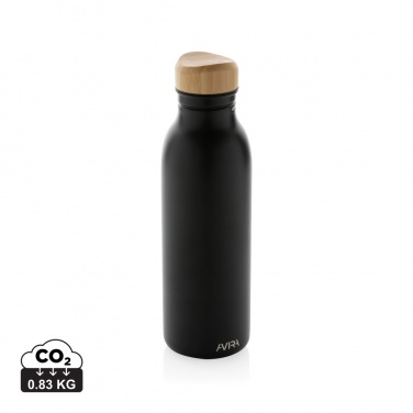 Logotrade advertising product image of: Avira Alcor RCS Re-steel single wall water bottle 600 ML