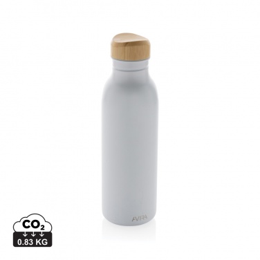 Logo trade corporate gift photo of: Avira Alcor RCS Re-steel single wall water bottle 600 ML