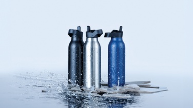 Logotrade promotional giveaway picture of: Avira Ara RCS Re-steel fliptop water bottle 500ml