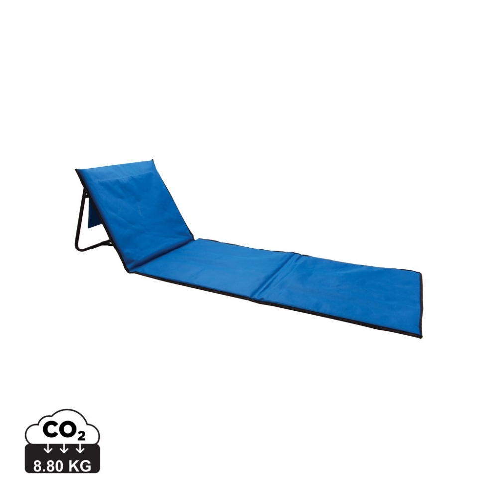 Logo trade promotional gift photo of: Foldable beach lounge chair