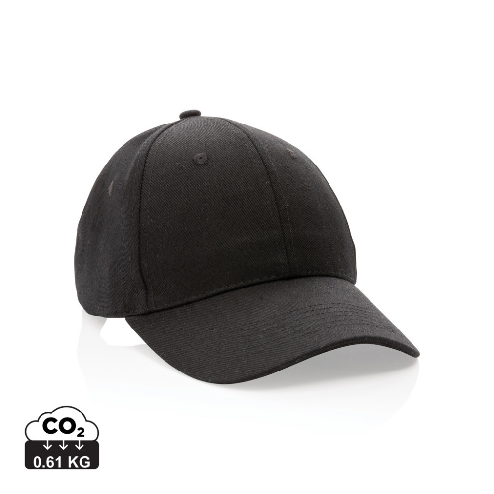 Logotrade advertising products photo of: Impact 6 panel 280gr Recycled cotton cap with AWARE™ tracer