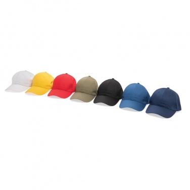 Logotrade promotional items photo of: Impact 6 panel 190gr Recycled cotton cap with AWARE™ tracer