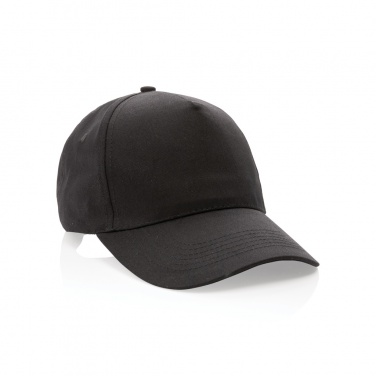 Logotrade promotional giveaway picture of: Impact 5 panel 190gr Recycled cotton cap with AWARE™ tracer