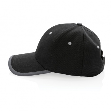 Logotrade promotional giveaway picture of: Impact AWARE™ Brushed rcotton 6 panel contrast cap 280gr