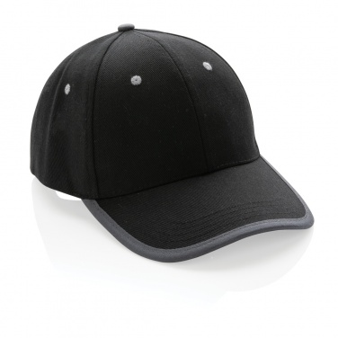 Logotrade promotional merchandise picture of: Impact AWARE™ Brushed rcotton 6 panel contrast cap 280gr