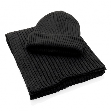 Logo trade advertising products picture of: Impact AWARE™  Polylana® double knitted beanie