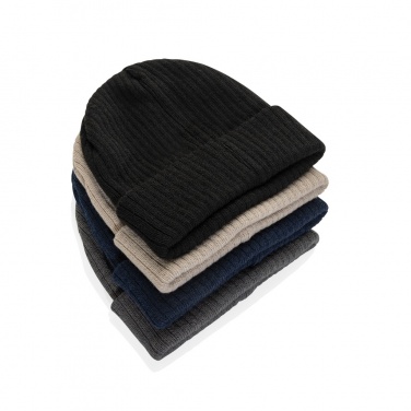 Logo trade promotional gifts picture of: Pryor AWARE™ Polylana® beanie with cuff