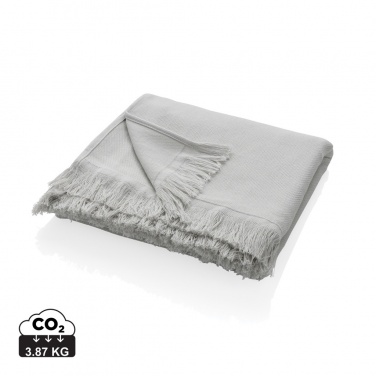 Logo trade business gifts image of: Ukiyo Keiko AWARE™ solid hammam towel 100x180cm