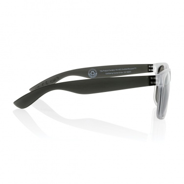Logotrade advertising products photo of: Gleam RCS recycled PC mirror lens sunglasses