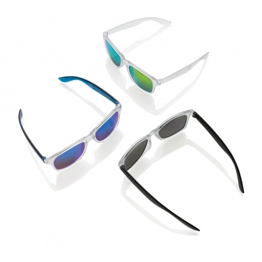 Logotrade promotional item picture of: Gleam RCS recycled PC mirror lens sunglasses