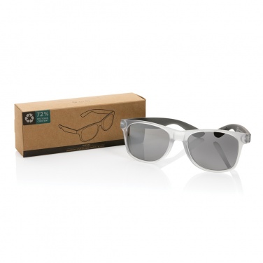 Logotrade promotional products photo of: Gleam RCS recycled PC mirror lens sunglasses