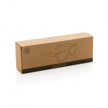 Logo trade promotional items picture of: GRS recycled PC plastic sunglasses with cork