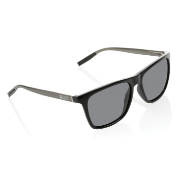 Logo trade promotional products picture of: Swiss Peak RCS rplastic polarised sunglasses