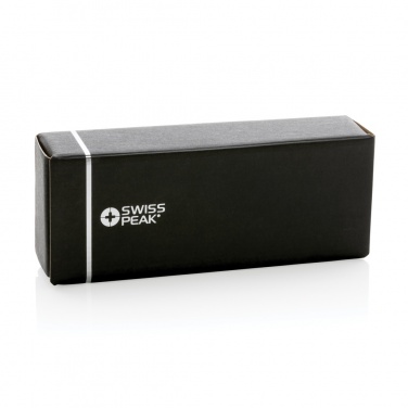 Logo trade promotional merchandise photo of: Swiss Peak RCS rplastic polarised sunglasses