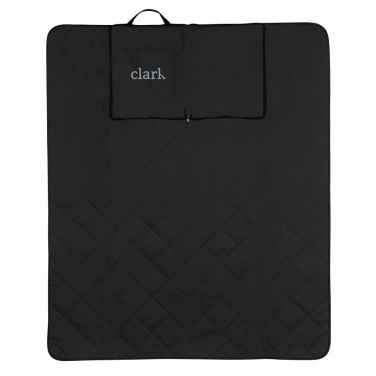 Logotrade promotional merchandise picture of: Impact Aware™ RPET foldable quilted picnic blanket
