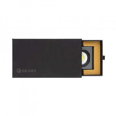 Logo trade advertising product photo of: Gear X RCS recycled plastic USB pocket work light 260 lumen
