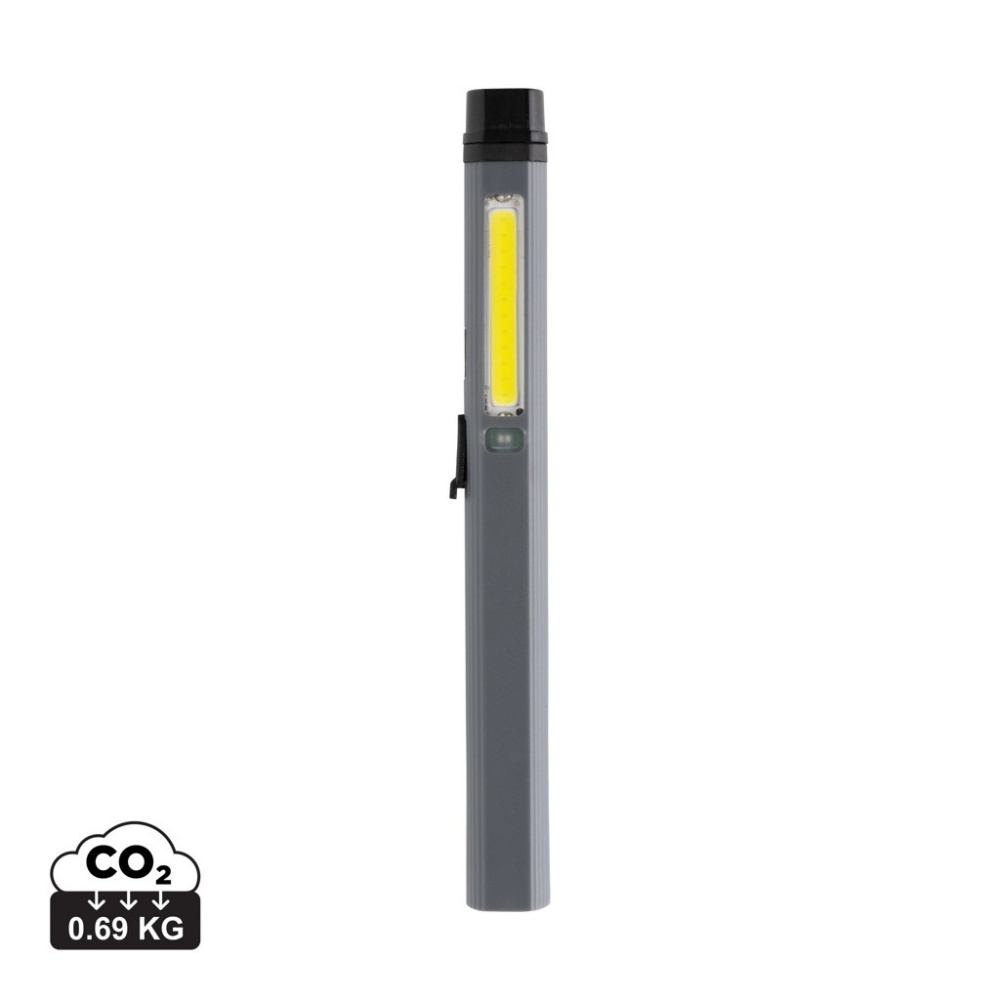 Logotrade advertising product image of: Gear X RCS recycled plastic USB rechargeable pen light