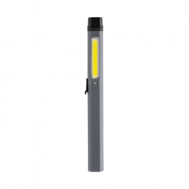 Logotrade corporate gift image of: Gear X RCS recycled plastic USB rechargeable pen light