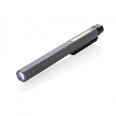 Logotrade promotional product picture of: Gear X RCS recycled plastic USB rechargeable pen light